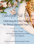 Whole Family Messianic Passover Curriculum