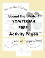 Yom Teruah FREE Activity Pages