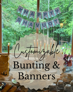 Customizable Bunting Banner