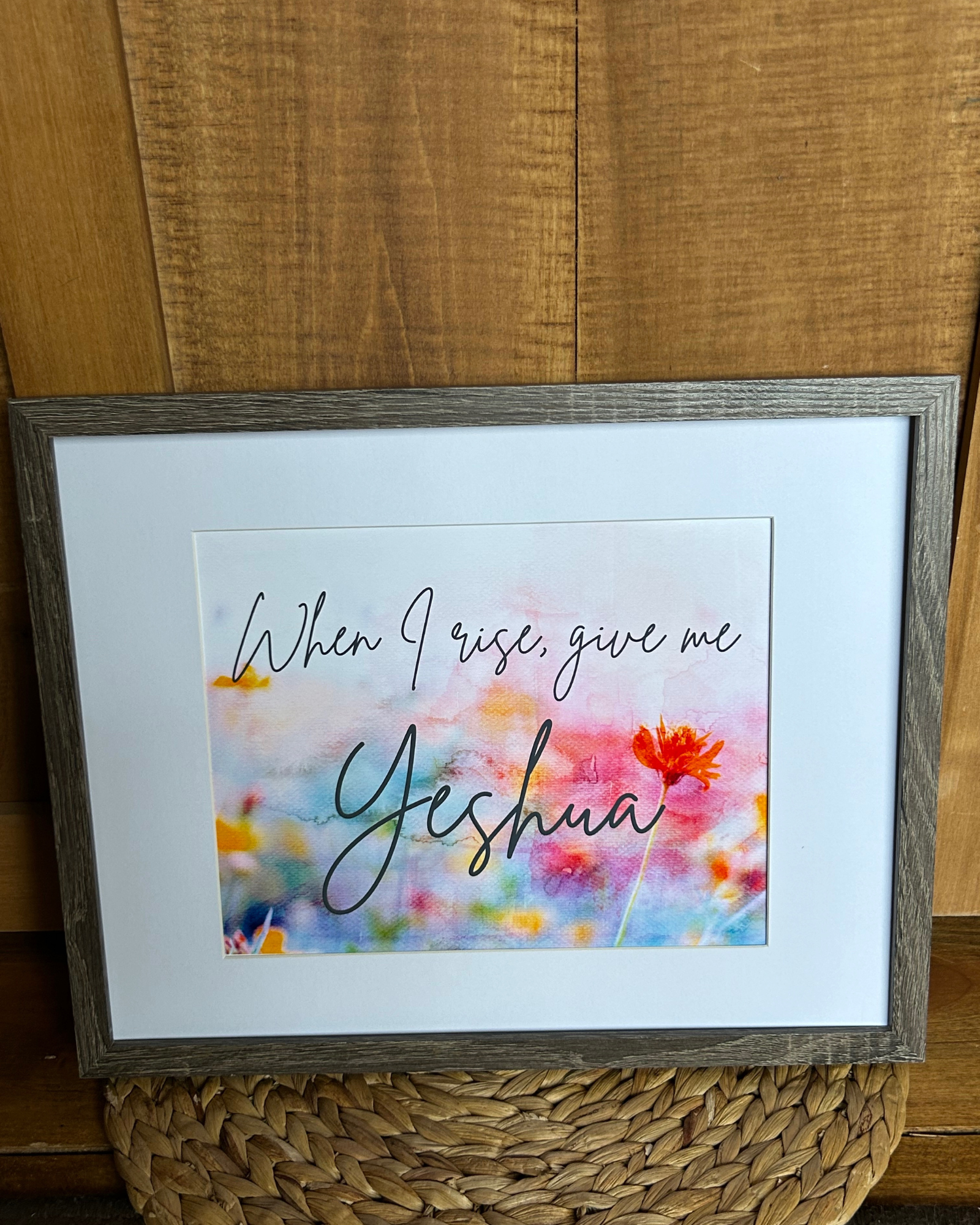 “Watercolor When I Rise” Fine Art Print