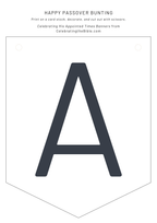 Spring Appointed Times DIGITAL Bunting Banners