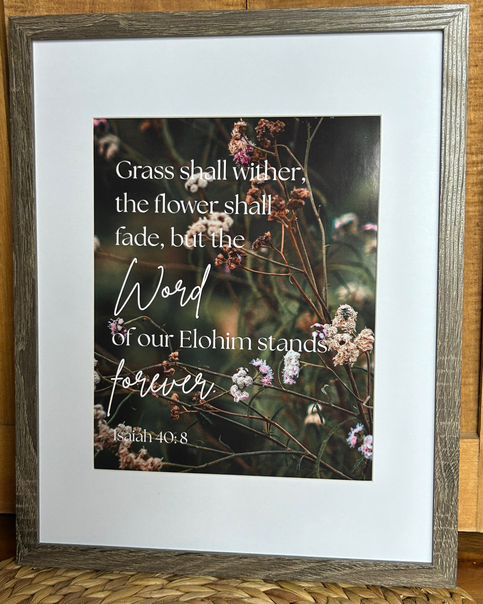 “The Word Stands Forever” Fine Art Print