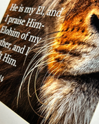 “Yah Is My Strength” Fine Art Print