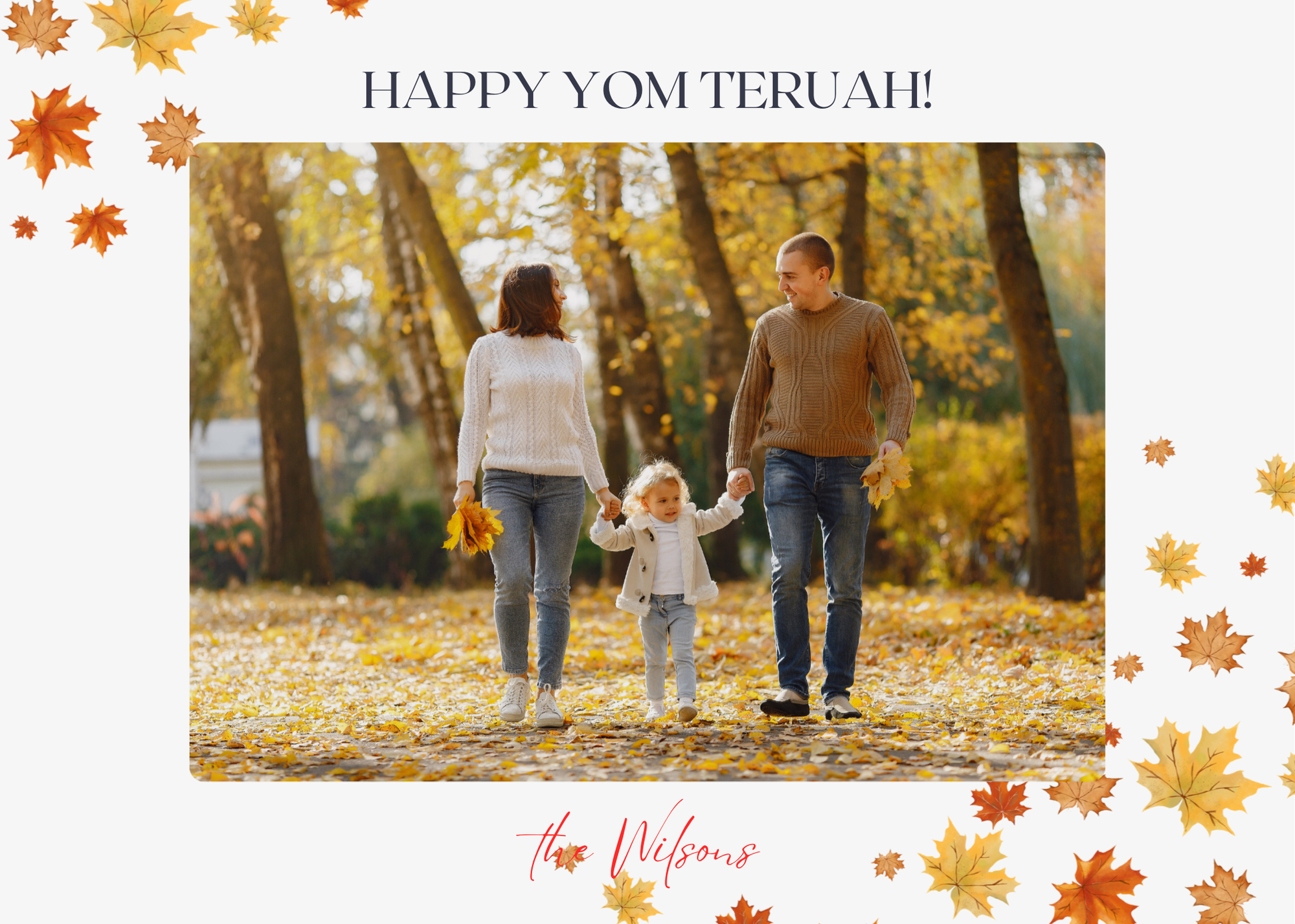 Yom Teruah - Fall Leaves