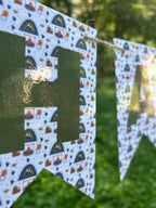 "Happy Sukkot" Goin’ Camping Bunting Banner