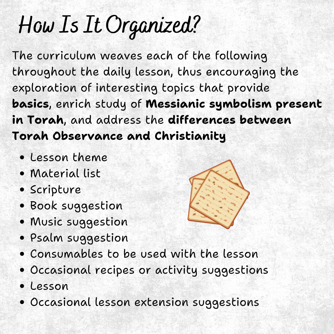 Whole Family Messianic Passover Curriculum