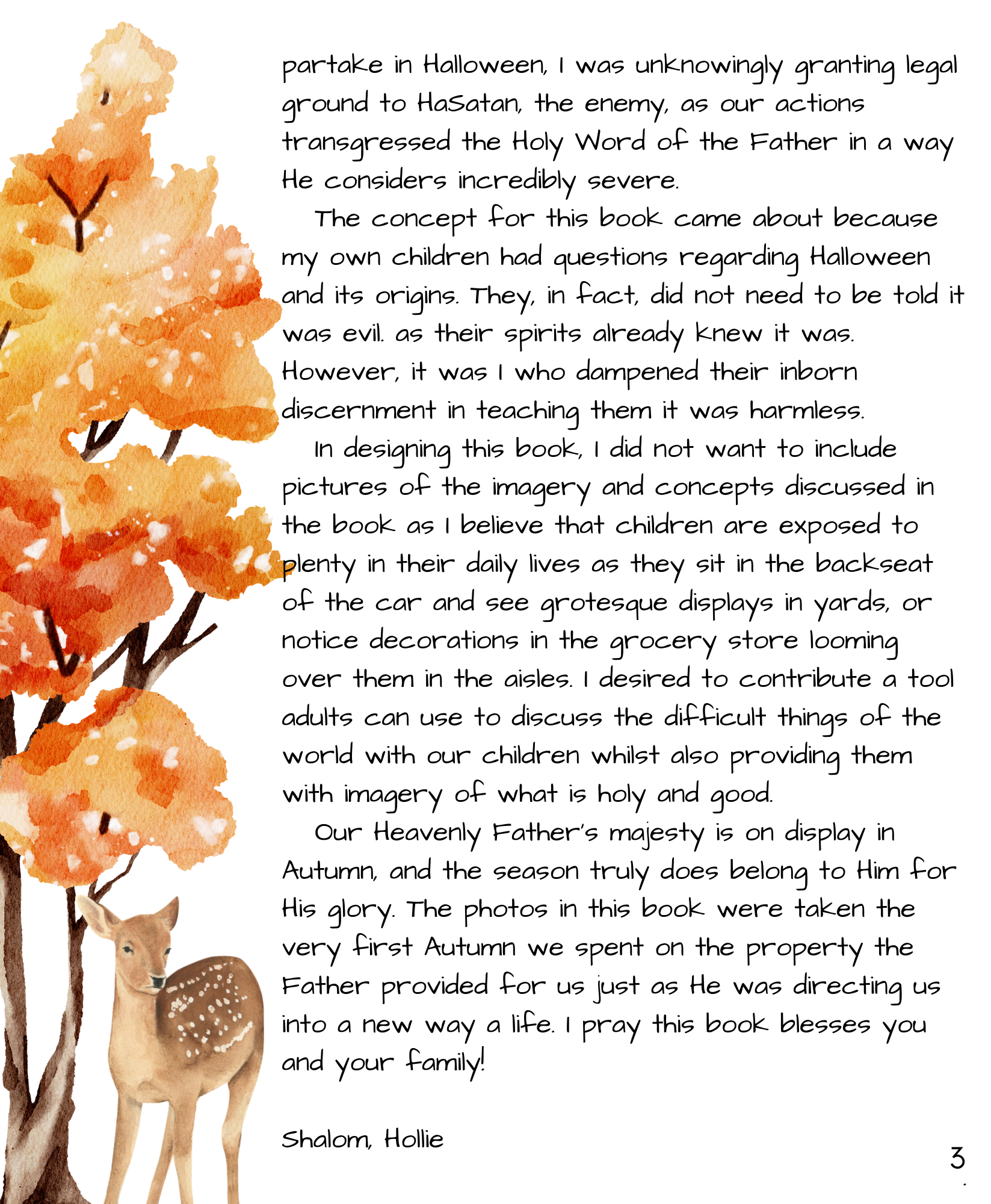 Living As a Set Apart Believer Children’s Series: Halloween