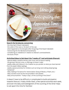 FREE Shavuot Mini Lesson