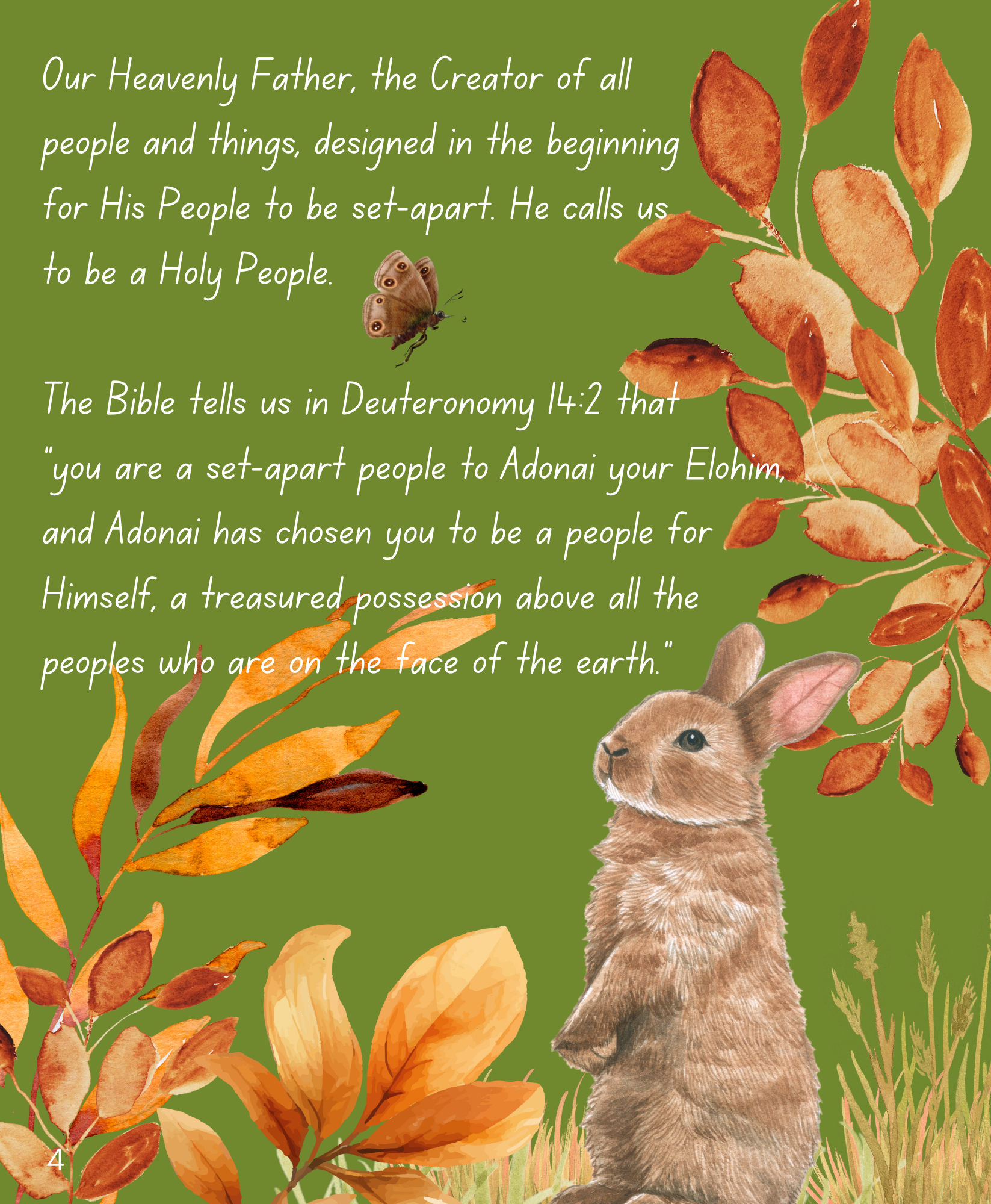 Living As a Set Apart Believer Children’s Series: Halloween