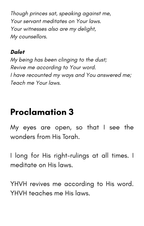 Hiding His Torah in My Heart: Proclamations from Psalm 119