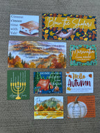 Fall Appointed Times “Camping with Yah” Vinyl Stickers 23ct
