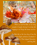 Living As a Set Apart Believer Children’s Series: Halloween