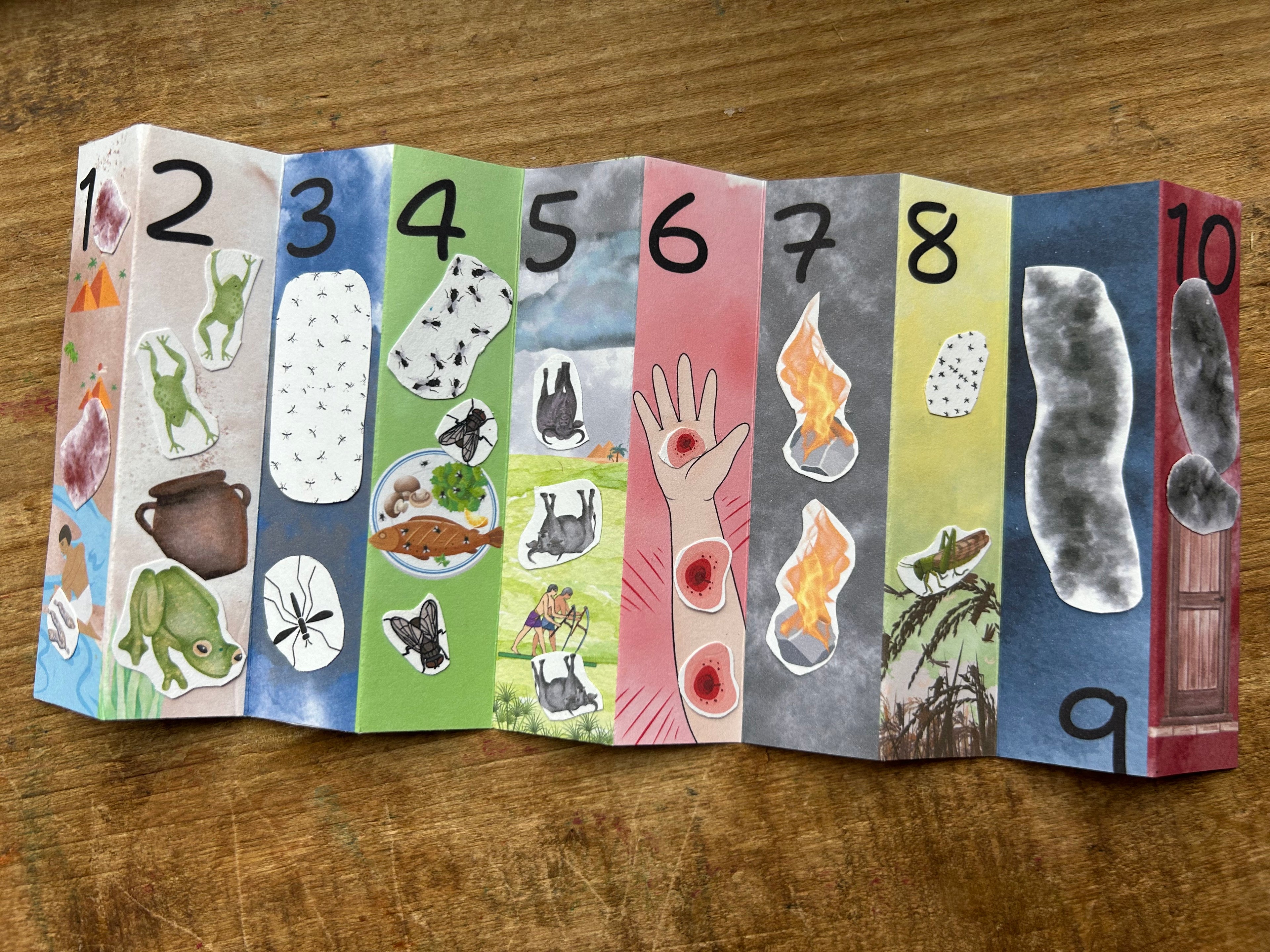 Passover Foldable Craft for Children (Set of 4)