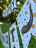"Happy Sukkot" Classic Pumpkins Bunting Banner