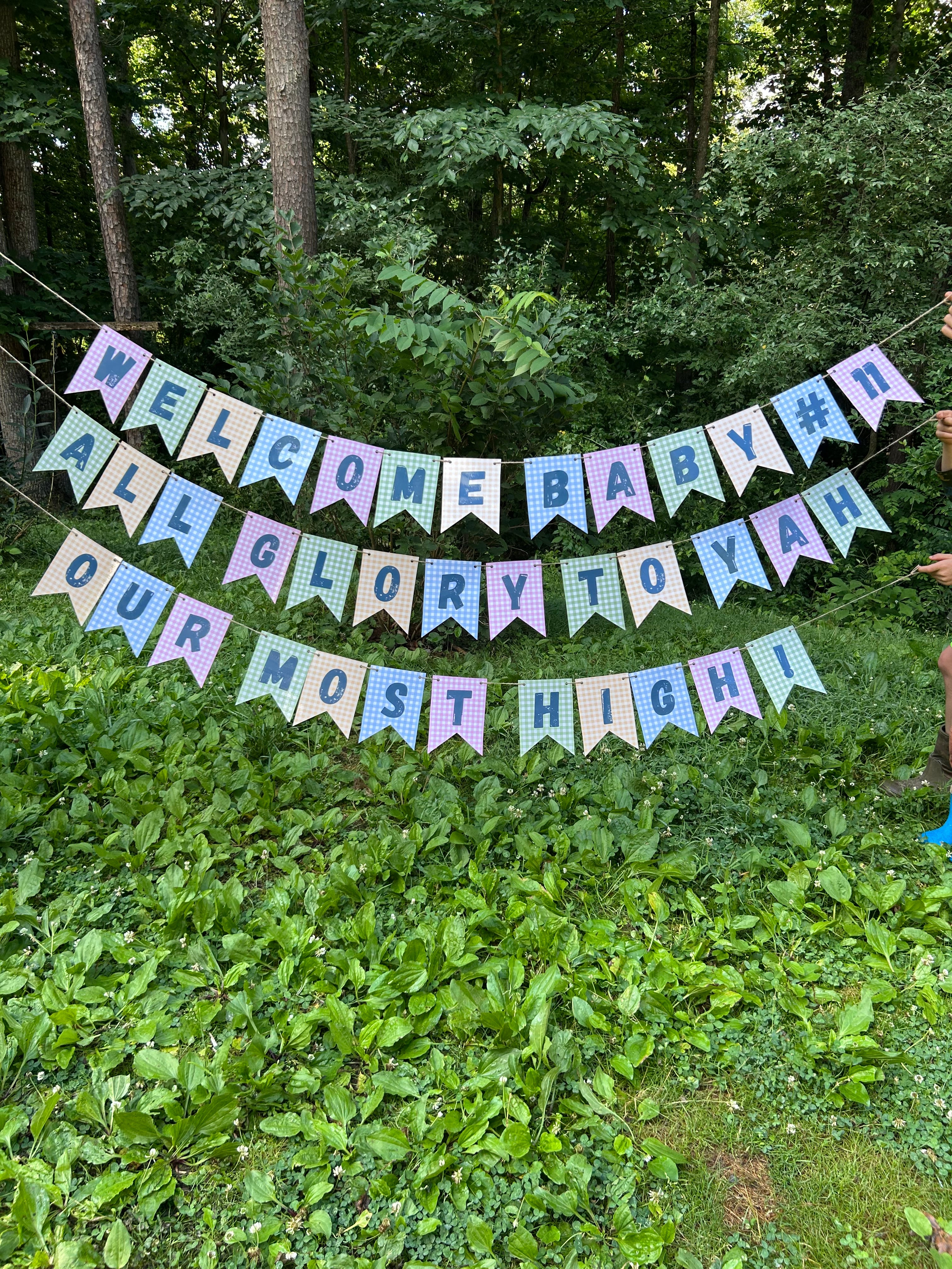 Customizable Bunting Banner