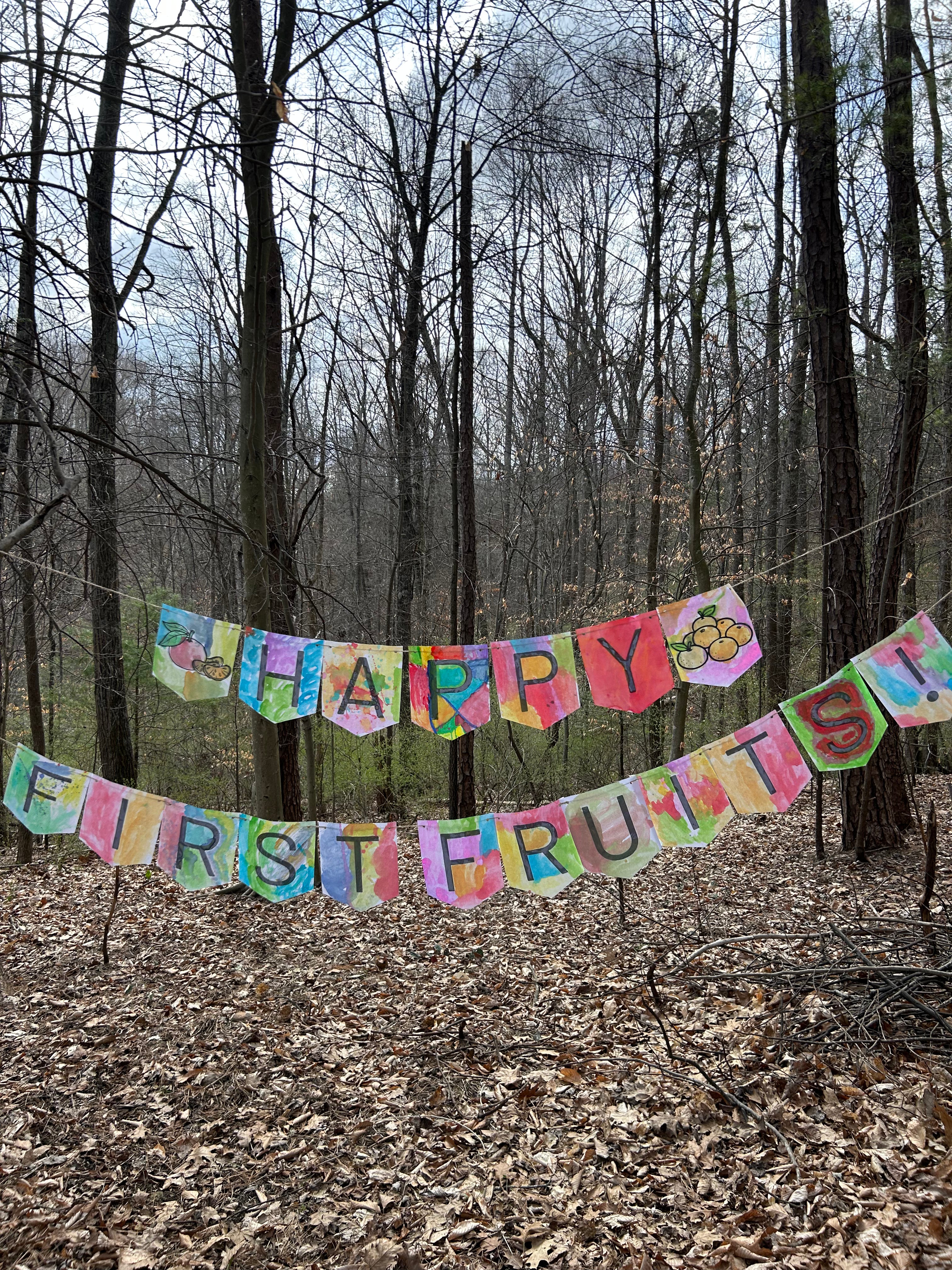 Spring Appointed Times DIGITAL Bunting Banners