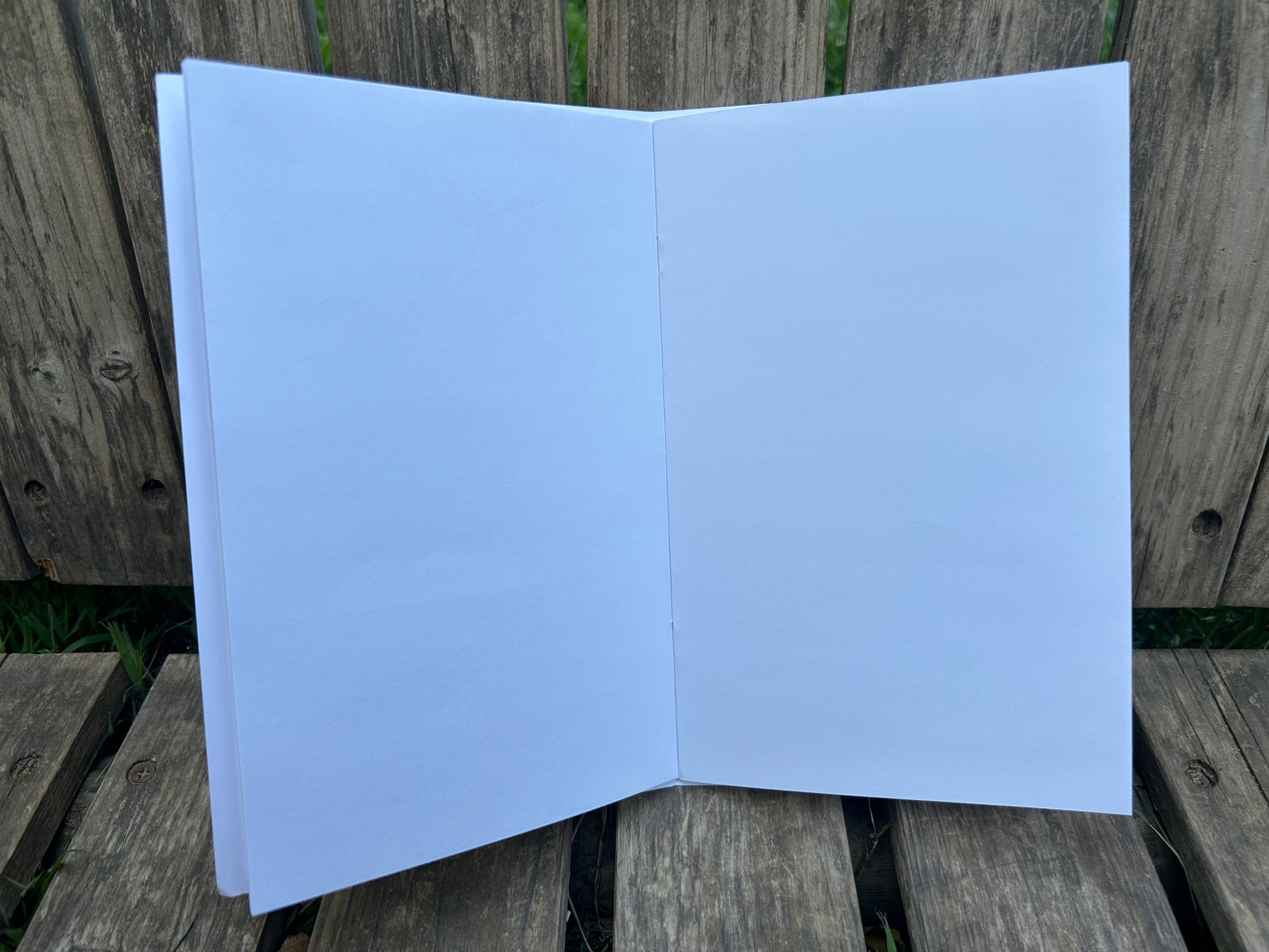 "Horses of Courage" Blank Notebook and Matching Shema Bookmark