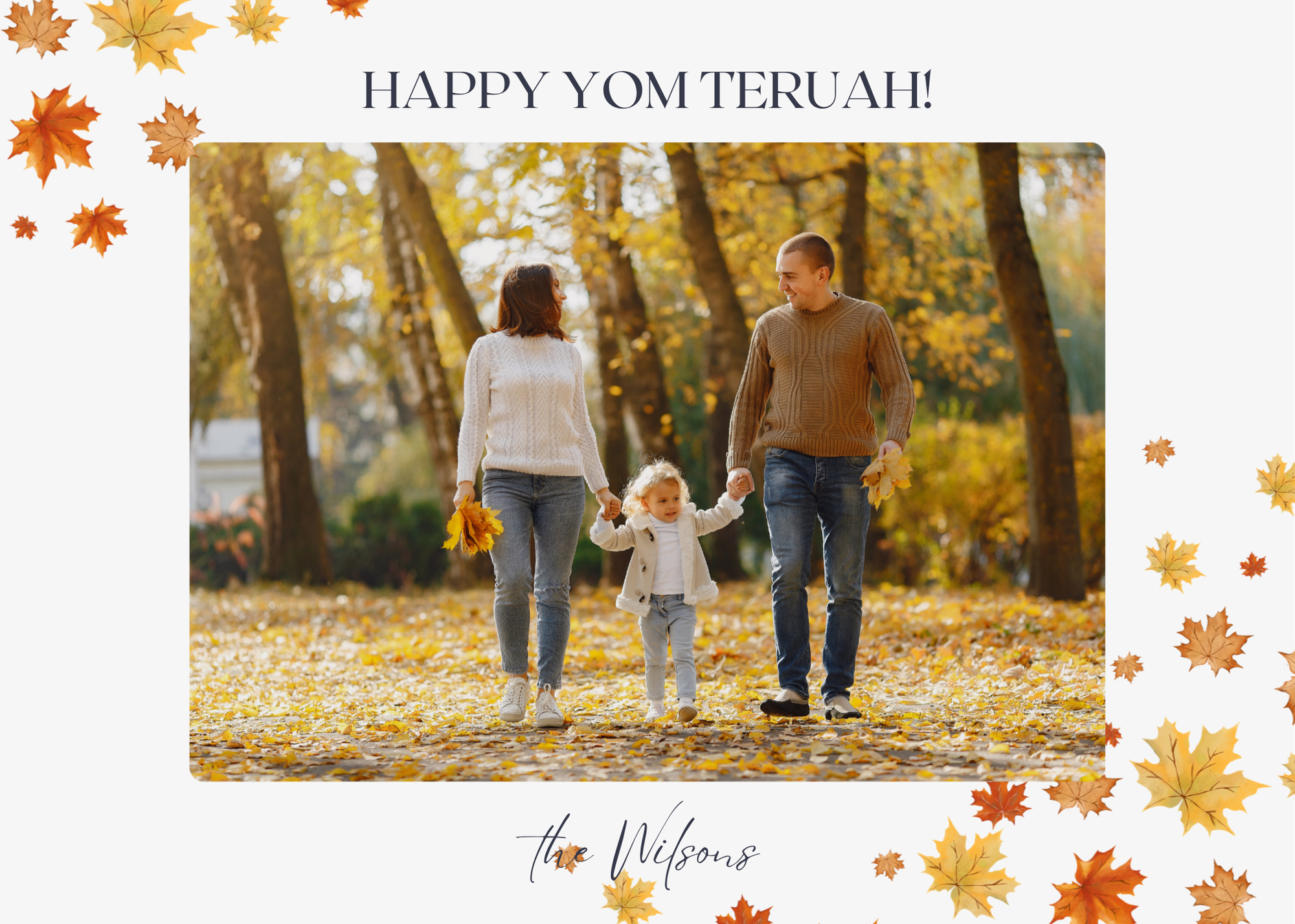 Yom Teruah - Fall Leaves